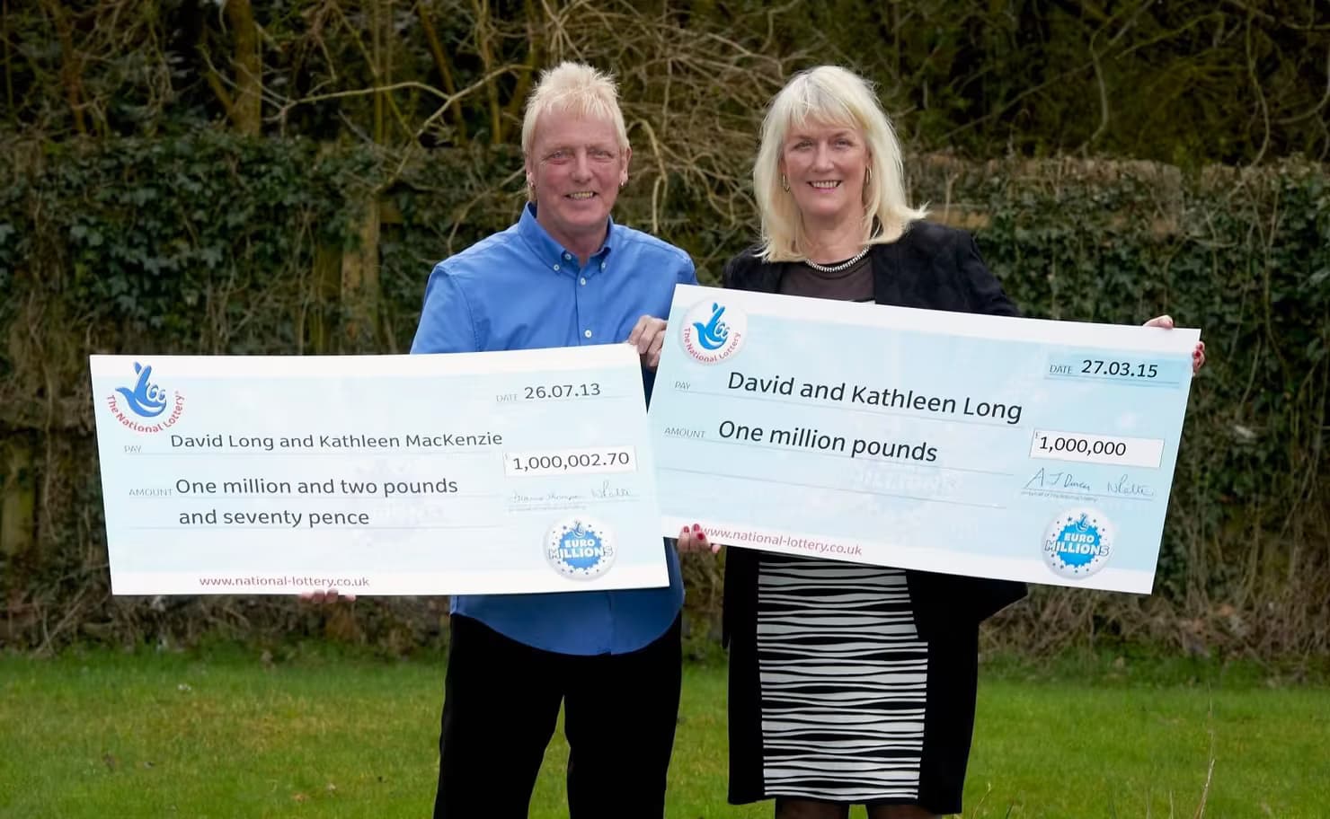 David and Kathleen Long: Two-Time Million Pound Winners